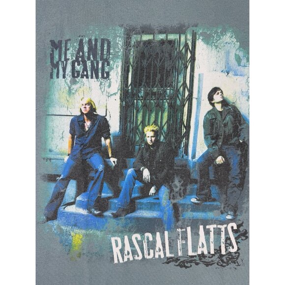 Vintage Y2K Rascal Flatts Me And My Gang Music Tour Concert Album Promo Large - Picture 4 of 10